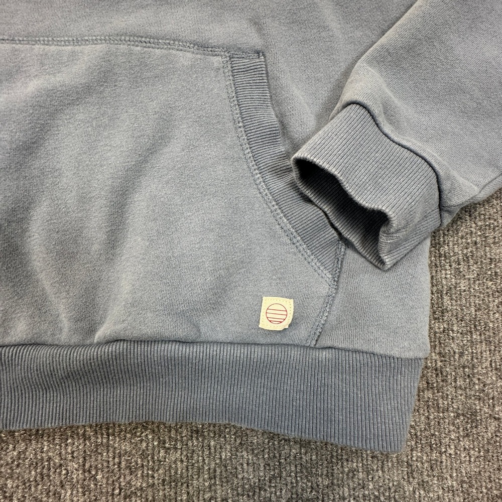 Marine Layer Archive Hoodie Mens Small Multi Colorblock Stripe Pullover Retro - Picture 6 of 9